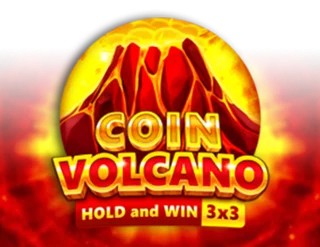 Coin Volcano slot logo by 3 Oaks Gaming at Spinko Casino