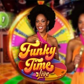 Live Casino logo of Funky Time from Evolution at Spinko Casino