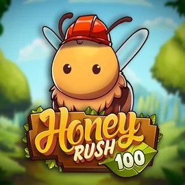 Honey Rush 100 online game logo by Play'n GO on spinkos.it