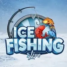 Ice Fishing Live online game logo by Evolution on spinkos.it