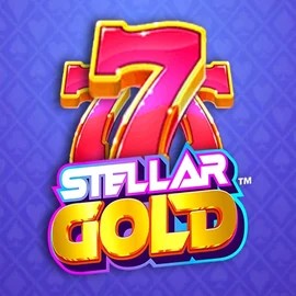 Slots logo of Stellar Gold from Snowborn Games at Spinko Casino