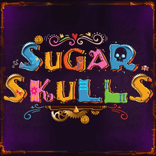 Sugar Skulls logo by Booming Games at Spinko Casino